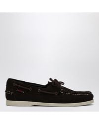 Sebago - Mocassino portland flesh out in suede - Lyst