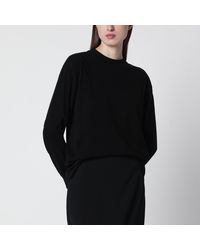 The Row - Cotton Crew-Neck Sweater - Lyst