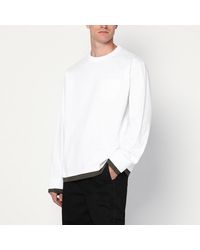 Sacai - Cotton Shirt - Lyst