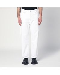 Agolde - Weiße Jeans Aus Regeneriertem Denim - Lyst