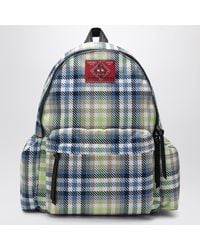 Vivienne Westwood - Medium Backpack With George Check Pattern And Logo - Lyst
