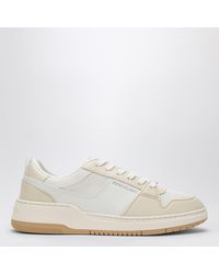 Ferragamo - Low Leather Trainer - Lyst