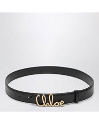 Chloé - Iconic Calfskin Leather Belt - Lyst