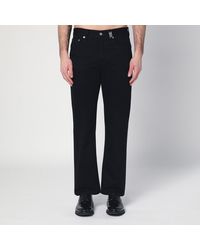 McQueen - Schwarze Hose Aus Baumwolle - Lyst