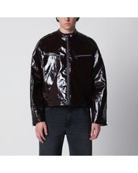 Séfr - Ristretto Racer Coated Linen Jacket - Lyst