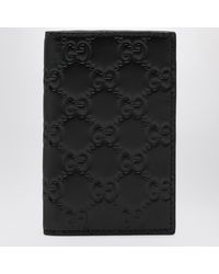 Gucci - Gg Emblem Vertical Card Holder - Lyst