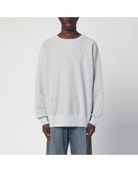 Champion - Graues Sweatshirt True To Archive Reverse Weave - Lyst