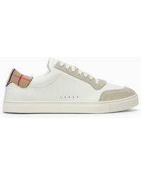 Burberry - Trainer With Check Pattern - Lyst