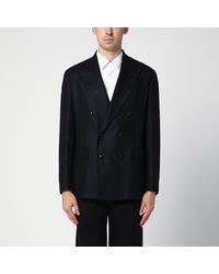 Tagliatore - Wool And Cashmere Double-Breasted Jacket - Lyst