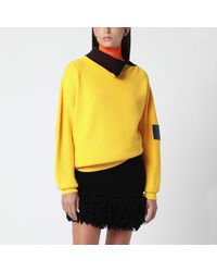 Loewe - Wool Sweater With Zip Detail - Lyst