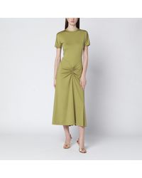 Victoria Beckham - Blaire Dress With Gathered Waist - Lyst