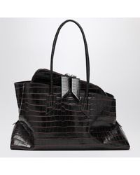 The Attico - La Passeggiata Medium Coffee Tasche - Lyst