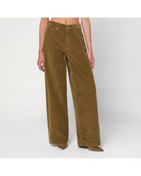 Haikure - Wide Moss Corduroy Trousers - Lyst