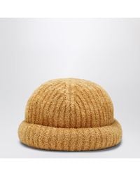 Loro Piana - Wisteria Soft Mocha Camel Silk Beanie - Lyst