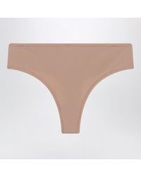 Skims - Siennabrauner String Aus Stretch-Material - Lyst