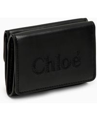 Chloé - Sense Trifold Wallet Small - Lyst