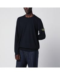 Stone Island - Wool Crew-Neck Sweater - Lyst