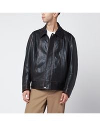 Golden Goose - Burgundy Bomber Jacket - Lyst