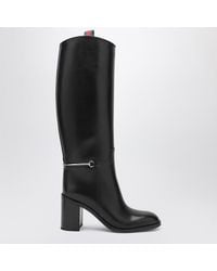 Gucci - Tall Boot With Slim Horsebit - Lyst