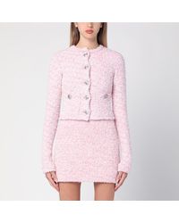 Balenciaga - Cardigan Cropped - Lyst