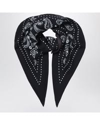 Destin - Mud Triangular Bandana Scarf - Lyst