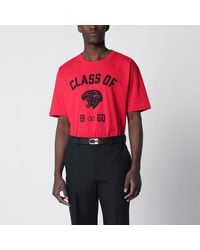 Valentino - T-Shirt With Panther Print - Lyst