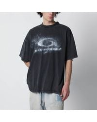 Balenciaga - Washed Crayon Logo Fit T-Shirt - Lyst