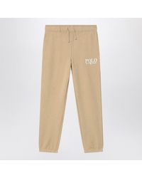Polo Ralph Lauren - Cotton Jogging Trousers With Logo - Lyst