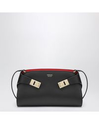 Ferragamo - Hug/ Calfskin Mini Crossbody Bag - Lyst