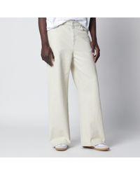 A.P.C. - Wideleg Light Bleached Jeans - Lyst