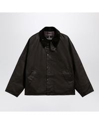 Barbour - Os Transport Waxed Jacket - Lyst