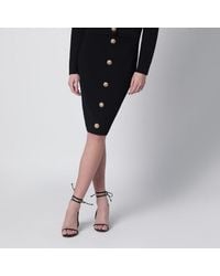Balmain - Tweed Pencil Skirt - Lyst