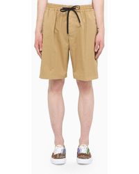 PT Torino Shorts With Drawstring - Natural