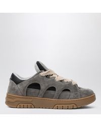 Santha - Sneakers Model 1 Gris Asphalte En Suède - Lyst