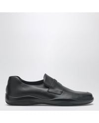 Prada - Leather Toblach Loafers - Lyst