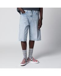 Carhartt - Langdon Short Loose-Fit Cotton Denim Shorts - Lyst