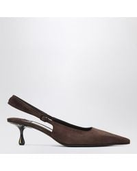 Jimmy Choo - Escarpins Amel 50 Couleur Chocolat - Lyst