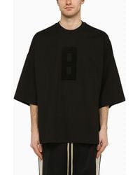 Fear Of God - T Shirt With Milan 8 Embroidery - Lyst