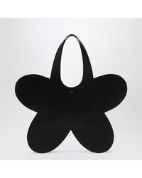 Coperni - Tote bag flower nera in pelle - Lyst