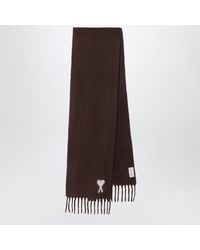 Ami Paris - Ami De Coeur Scarf - Lyst