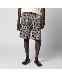 Brain Dead - Skull Climber Cotton Shorts - Lyst