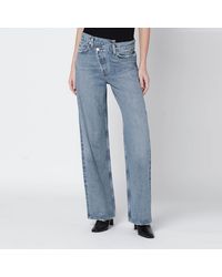 Agolde - Arc Criss Cross Jeans - Lyst