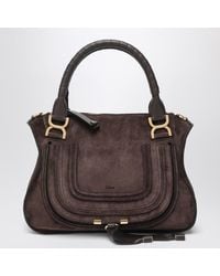 Chloé - Suede Leather Handbag - Lyst