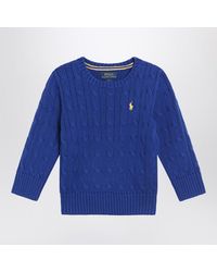 Polo Ralph Lauren - Bright Cable-Knit Crewneck Sweater - Lyst
