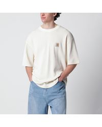 Carhartt - S/S Nelson Waffle T-Shirt Natural/Garment Dyed - Lyst