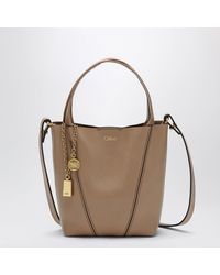 Chloé - Borsa Tote Piccola Spin Rosa Cipria - Lyst