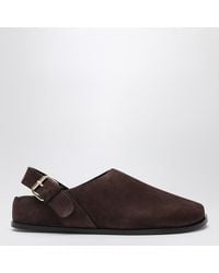 A.Emery - Les Sabots Louis En Daim - Lyst