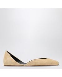 The Row - Ballerine Gemma Ballet Slipper En Cuir Suédé - Lyst
