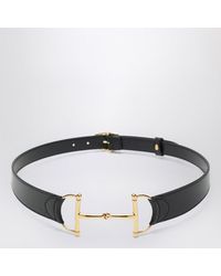 Gucci - Belt With Oversized Horsebit Buckle - Lyst