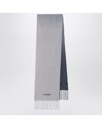 Jacquemus - Sciarpa Moisson Grigia - Lyst